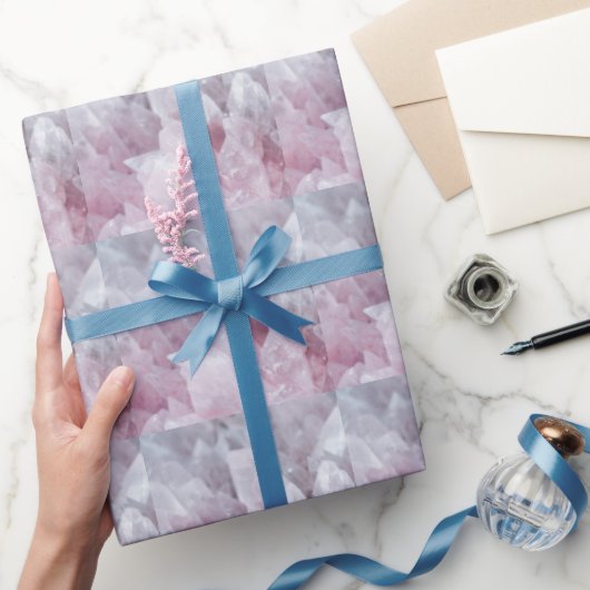 Rosa Quarz Mind Body Spirit Energy Geschenkpapier (Schenken)