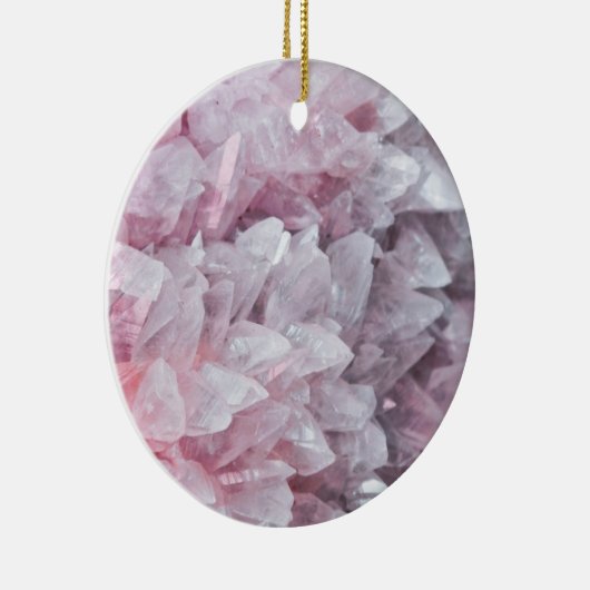 Rosa Quarz Mind Body Spirit Energy Keramik Ornament (Rechts)