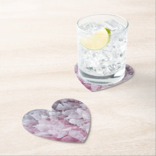 Rosa Quarz Mind Body Spirit Energy Untersetzer