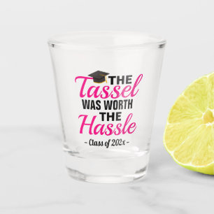 Rosa Quaste wert der Ärger Abschluss Schnapsglas