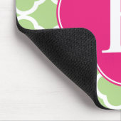 Rosa-Quatrefolie Mousepad (Ecke)