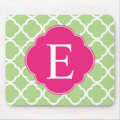 Rosa-Quatrefolie Mousepad (Vorne)