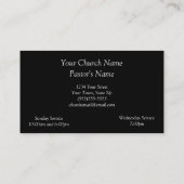 Rosa QuerVisitenkarten Visitenkarte (Rückseite)