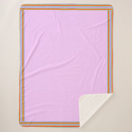 Rosa Rainbow Wrap Blanket Sherpadecke