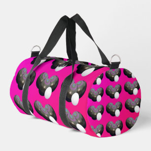 Rosa Rasenschalen und Jack, Duffle Bag