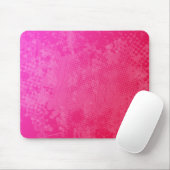 Rosa Raserei-Schmutz-Kunst Mousepad (Mit Mouse)