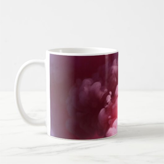 Rosa Rauch Kaffeetasse (Links)