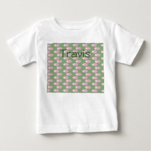 Rosa Raumschiffe Baby T-shirt