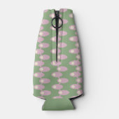 Rosa Raumschiffe Flaschenkühler (Rückseite)