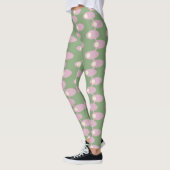 Rosa Raumschiffe Leggings (Links)