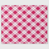 Rosa Raute Geschenkpapier (Flach)