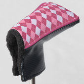 Rosa Raute Golf Headcover (3/4 Vorderseite)