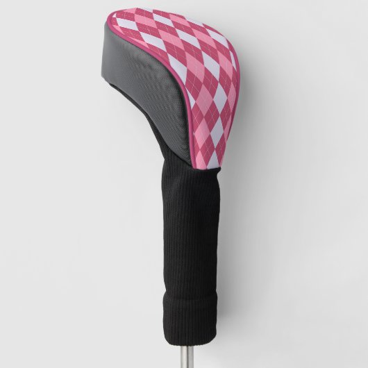 Rosa Raute Golf Headcover (angewinkelt)