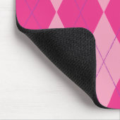 Rosa Raute Mousepad (Ecke)