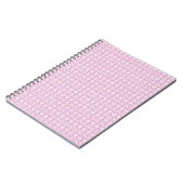 Rosa Raute Notizblock (Linke Seite)