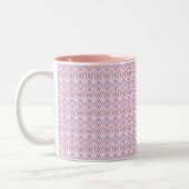 Rosa Raute Zweifarbige Tasse (Links)