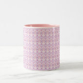 Rosa Raute Zweifarbige Tasse (Mittel)