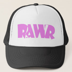 Rosa Rawr Hut Truckerkappe