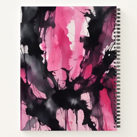 Rosa Rebelde Notizblock (Rückseite)