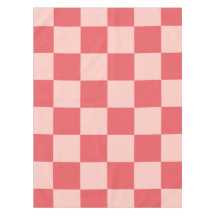 Rosa Red Checkered Gingham Pattern