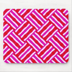 Rosa Red Woven Mousepad