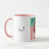 Rosa Reed Java Tasse (Links)