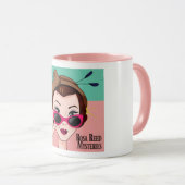 Rosa Reed Java Tasse (VorderseiteRechts)