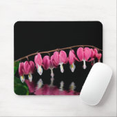 Rosa Reflektion Mousepad (Mit Mouse)