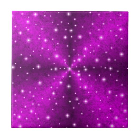Rosa Regenbogen in der Optik des Skin Leder Fliese (Vorderseite)