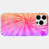 Rosa Regenbogen Spirale Gefärbte Krawatte Case-Mate iPhone Hülle (Rückseite (Horizontal))