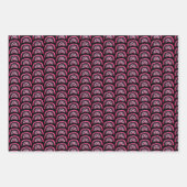 Rosa Regenbogenmuster Geschenkpapier Set (Vorderseite 2)