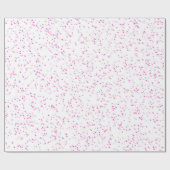 Rosa Regenglanzpapier Geschenkpapier (Flach)