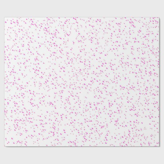 Rosa Regenglanzpapier Geschenkpapier (Flach)