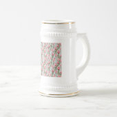 Rosa Reihe Serenität Bierglas (VorderseiteRechts)