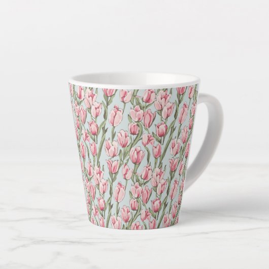 Rosa Reihen Serenität Milchtasse (Rechte Ecke)