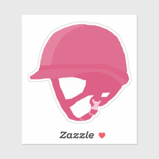 rosa Reithelm Aufkleber (Blatt)