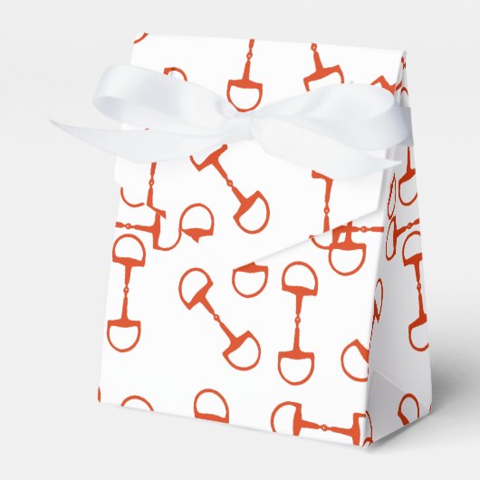 Rosa Reitpferde Bits Geschenkschachtel (Vorderseite)