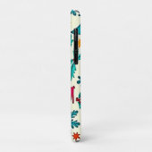 Rosa-Rentier-Tealbaum-Musterdesign Case-Mate iPhone Hülle (Hinten/Links)
