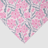 Rosa Retro-Muster Seidenpapier (Ausschnitt)