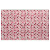 Rosa Retro-Punkte-Muster Stoff (Yard (91,4 cm))