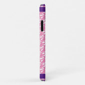 Rosa Retro Wassermuster Otter Canoe Individuelle N Case-Mate iPhone Hülle (Hinten/Rechts)