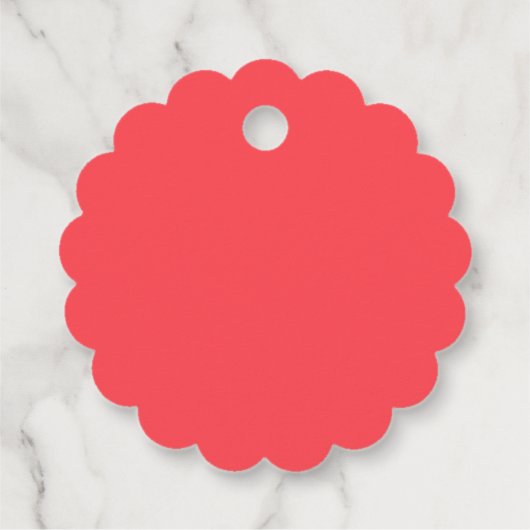 Rosa Retrohochzeit Geschenkanhänger (Rückseite)