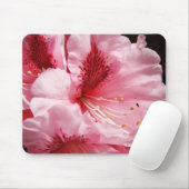 Rosa Rhodies mit Blumenmousepad herrliche Mousepad (Mit Mouse)