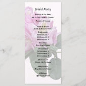 Rosa Rhododendren Programm (Rückseite)