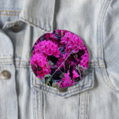 Rosa Rhododendron-Blume Button (Beispiel)