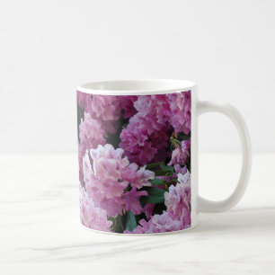 Rosa Rhododendron Schönheit Kaffeetasse