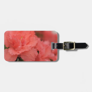 rosa Rhododendronblüten Gepäckanhänger