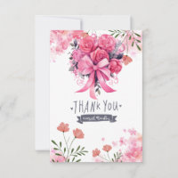 Rosa Ribbon Brustkrebs Bewusstsein mit Blume