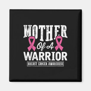 Rosa Ribbon Brustkrebs Bewusstsein Mutter einer Wa Magnet
