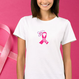 Rosa Ribbon Brustkrebs T - Shirt